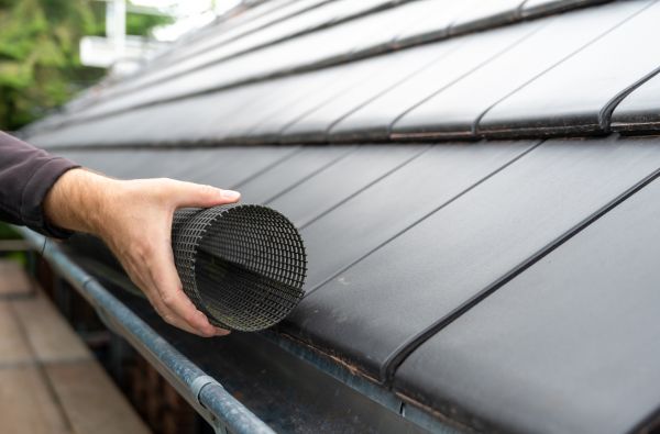 Gutter Mesh Installation in Irving